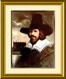 Guy Fawkes - framed