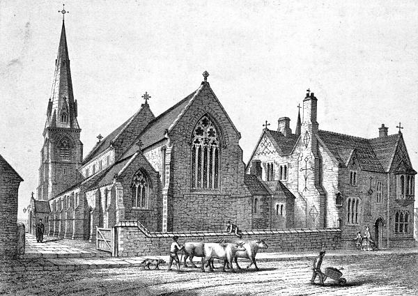 St. Osburg's circa 1860
