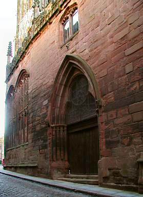 The ancient South Porch of St. Michael's