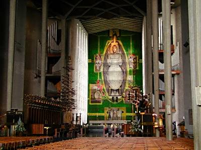 The Nave and Tapestry of Coventry Cathedral