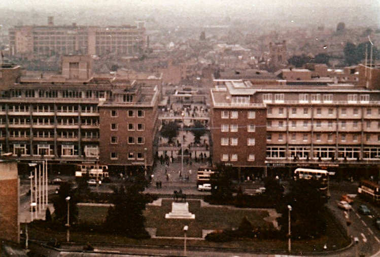 Broadgate in July 1962