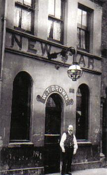 Tom Brown outside the New Star