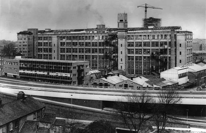 G.E.C. Telecommunications factory in Spon Street