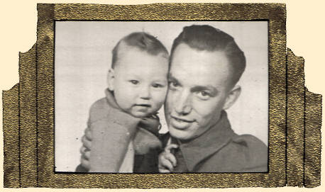 Mick Billings with his dad