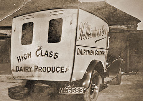 Minton's Milk Van