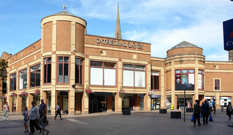 Broadgate viewed from Hertford Street