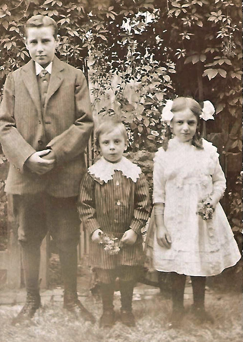 Three children