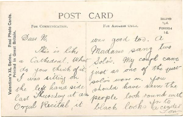 A Postcard from Coventry.