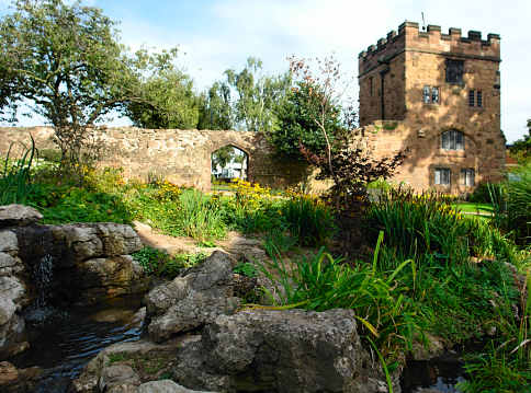 Swanswell Gate and part of the City Wall from the west